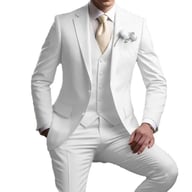 Elegant Business Banquet Suit Set For Men | Three-Piece Formal Wear — view 13
