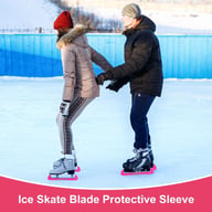 Pink Ice Skate Blade Guard | Universal Protection for Figure & Hockey Skates — view 3