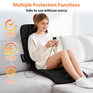 Full Body Vibration Massage Mat with Heat | 10 Motors, 9 Modes — view 8