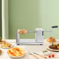 Stainless Steel Spiral Potato Slicer | Professional Twister Vegetable Cutter — view 6