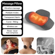 Vibrating Temperature-Controlled Heating Cervical Massage Pillow | Neck Pain Relief — view 14