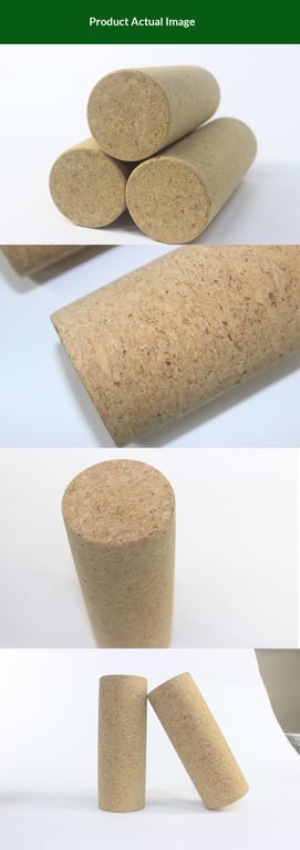 Multiple cork roller sizes for targeted myofascial release and muscle therapy