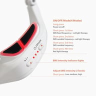 Red Light Therapy Eye Massager Glasses | Fatigue & Dark Circle Relief — view 8