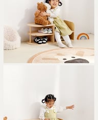 Children's Shoe-Changing Stool with Integrated Entryway Seating and Storage — view 11