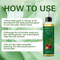 Batana Oil Scalp Nourishing Essential Oil for Hair Repair and Smoothness — view 5