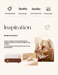 Drawer-Style Jewelry Box Large Capacity Multi-Functional Modular Storage Case — view 6