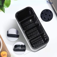 Stainless Steel Kitchen Cutlery Holder | Utensil Storage Organizer — view 6