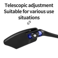 Adjustable Stainless Steel Bicycle Rearview Mirror | Safe Cycling — view 5