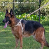 Easy-to-Cover Dog Leash Harness with Hand Holding Rope | Medium-Large — view 13