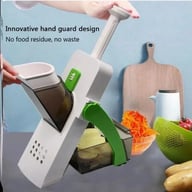Kitchen Vegetable Cutter Safe Manual Multi-function Salad Chopper Potato Slicer Cheese Graters Kitchen Tools French Fries Cutter — view 5
