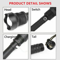 9900000LM LED Flashlight Zoom Rechargeable | Super Bright Torch — view 15