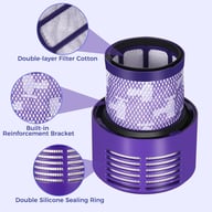 Dyson V10 SV12 Replacement Dust Bin Canister Filter | Large Capacity — view 11