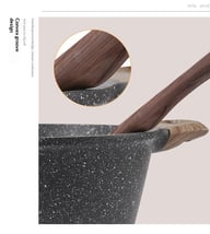 Silicone Wood-Grain Kitchen Utensil Set 12 Pieces Non-Stick Spatula — view 7