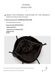 Handmade Woven Bag for Home & Kitchen Storage | Eco-Friendly Tote — view 10