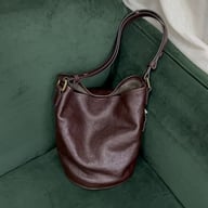 Top-layer Vegetable-tanned Leather Multi-functional Crossbody Handbag — view 6