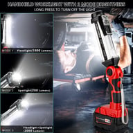 Cordless LED Work Light Milwaukee 18V Battery 2000LM Floodlight — view 15