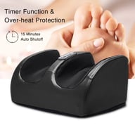 Electric Foot Massager with Heat | Shiatsu Kneading Calf Pain Relief — view 10