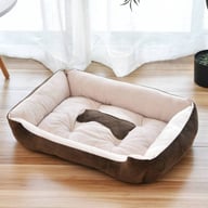 Large Warm Plush Dog Bed Mat Washable Calming Cushion 60x80cm — view 12