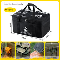Tactical Camping Gear Storage Bag | 42L & 30L Outdoor Organizer — view 15