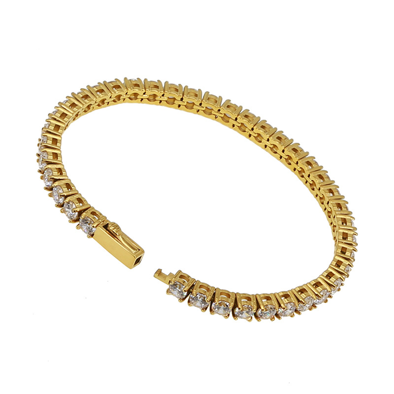 Stainless Steel 316 Tennis Chain with Zircon | Diamond-Look Jewelry
