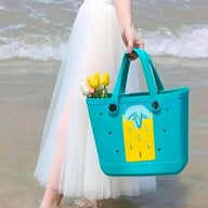 Silicone Beach Bag Phone Holder | Car Phone Holders for Perforated Totes — view 7