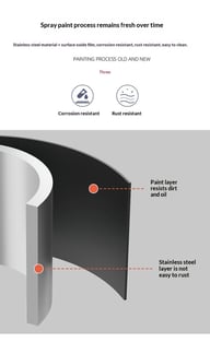 No-Drill Wall-Mounted Bathroom Shelf | Cosmetics Storage Rack Canada — view 8