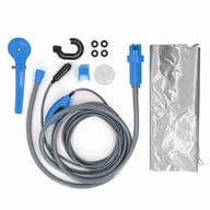 Car Plug Shower Kit 36W Portable Electric Vehicle Mounted Shower Kit For Outdoor Camping Car Washing Irrigation Blue — view 11