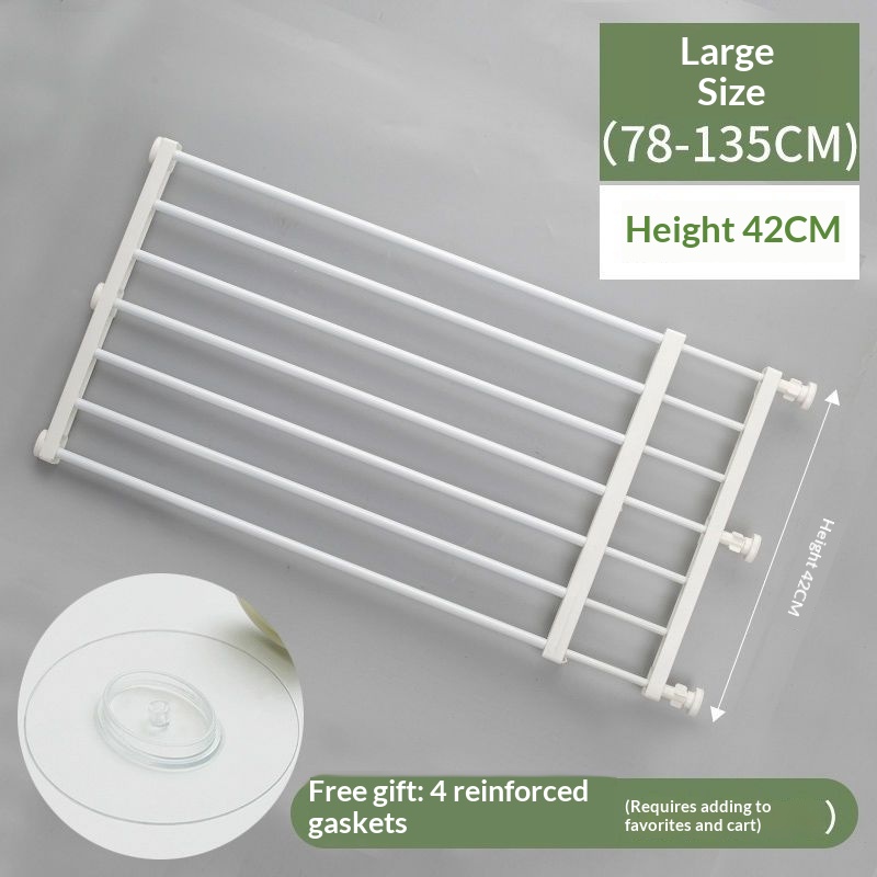 Universal Detachable Pet Gate | Adjustable Dog Fence for Home