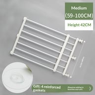 Retractable Pet Gate Dog Fence | Adjustable Indoor Playpen Barrier — view 6