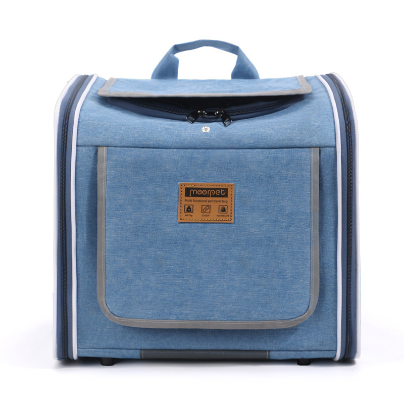 Portable Car Travel Cat Carrier | Multi-Function Pet Backpack Home & Kitchen