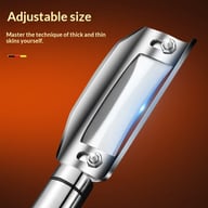 304 Stainless Steel Sugarcane Peeler | Adjustable Blade Kitchen Tool — view 3