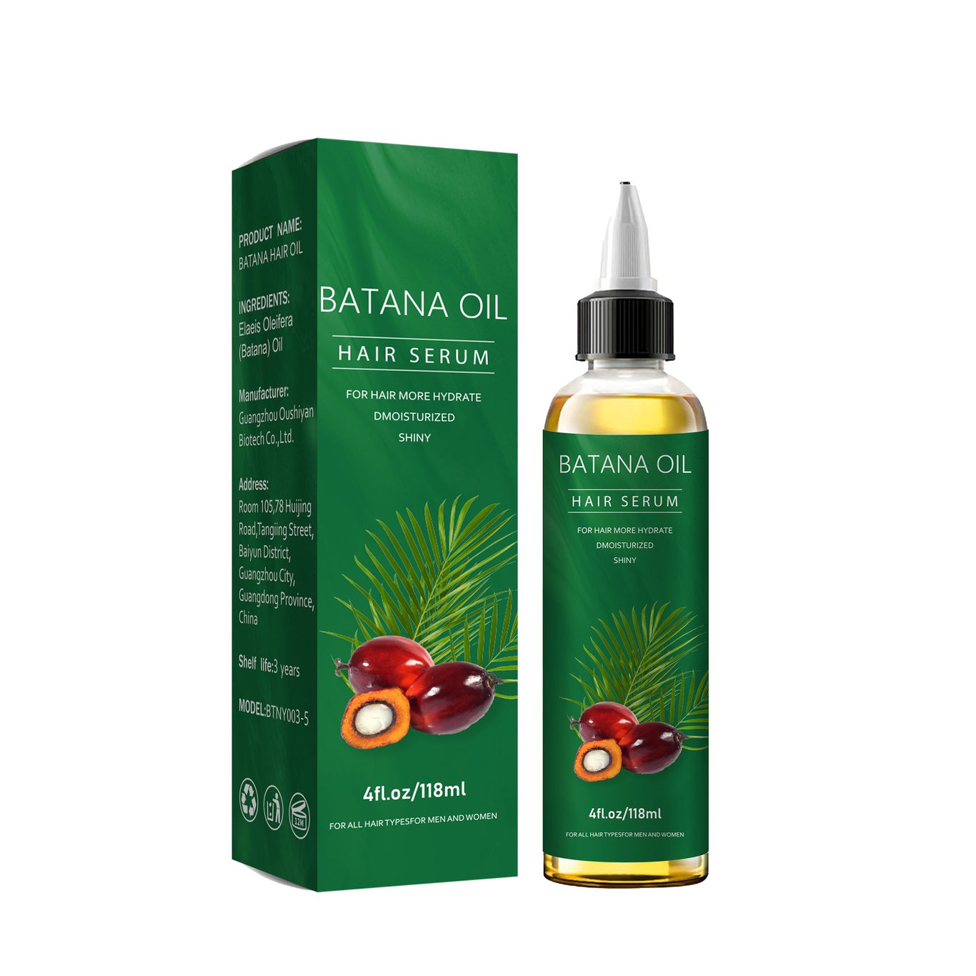 Batana Oil Scalp Nourishing Essential Oil for Hair Repair and Smoothness