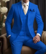 Elegant Business Banquet Suit Set For Men | Three-Piece Formal Wear — view 6