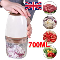 700ML Electric Food Processor Vegetable Chopper Multi Blender | Home & Kitchen — view 12