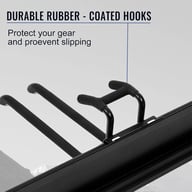 3x Garage Garden Tool Holder Storage Rack | Wall-Mounted Shed Organiser — view 3