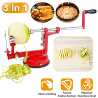 3-in-1 Apple Peeler Slicer Corer | Stainless Steel Manual Fruit Peeler — view 5