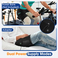 660nm Red Light Therapy Hip Wrap | USB Heating Massage Device — view 11
