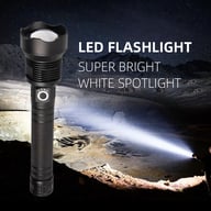 9900000LM LED Flashlight Rechargeable Zoom Torch | Super Bright — view 10