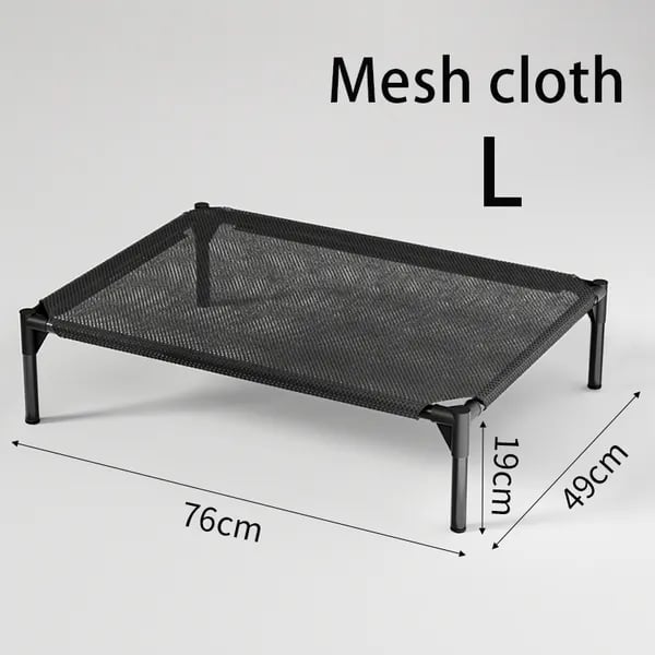 Elevated Foldable Pet Bed | Waterproof, Portable, No Assembly Required