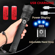 9900000LM LED Flashlight Zoom Rechargeable | Super Bright Torch — view 8