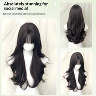 Full-head Wig With Voluminous Styling For Face Shape Enhancement — view 4