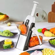 Kitchen Vegetable Cutter Safe Manual Multi-function Salad Chopper Potato Slicer Cheese Graters Kitchen Tools French Fries Cutter — view 2