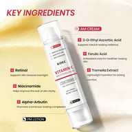 Derma Planing Facial Cream | Vitamin C Brightening Day & Night Moisturizer — view 5