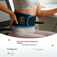 120-LED Far-Infrared Heating Massage Therapy Waist Support Belt — view 17