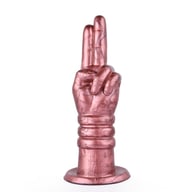 Hand-Shaped Silicone Insertable Toy | Premium Rose Gold Design — view 13