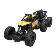 RC off-road car with bright headlights for nighttime travel