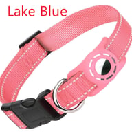 Reflective Dog Leash Collar with AirTag Holder | Anti-Lost Pet Safety — view 4