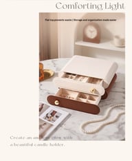 Drawer-Style Jewelry Box Large Capacity Multi-Functional Modular Storage Case — view 5