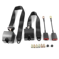 Universal 3-Point Inertia Seat Belt Kit | 2 Sets for Cars & Trucks — view 5