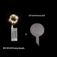 Floating LED Balloon Decorations | 20-inch Glowing Party Lights — view 15